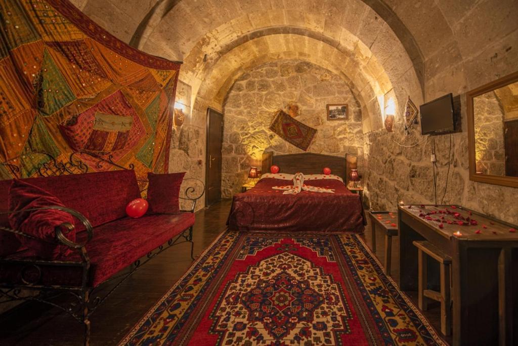 Kapadokya Ihlara Konaklari Antik Gelveri Konagi Guzelyurt Buitenkant foto