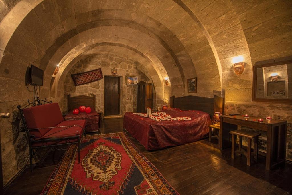 Kapadokya Ihlara Konaklari Antik Gelveri Konagi Guzelyurt Buitenkant foto