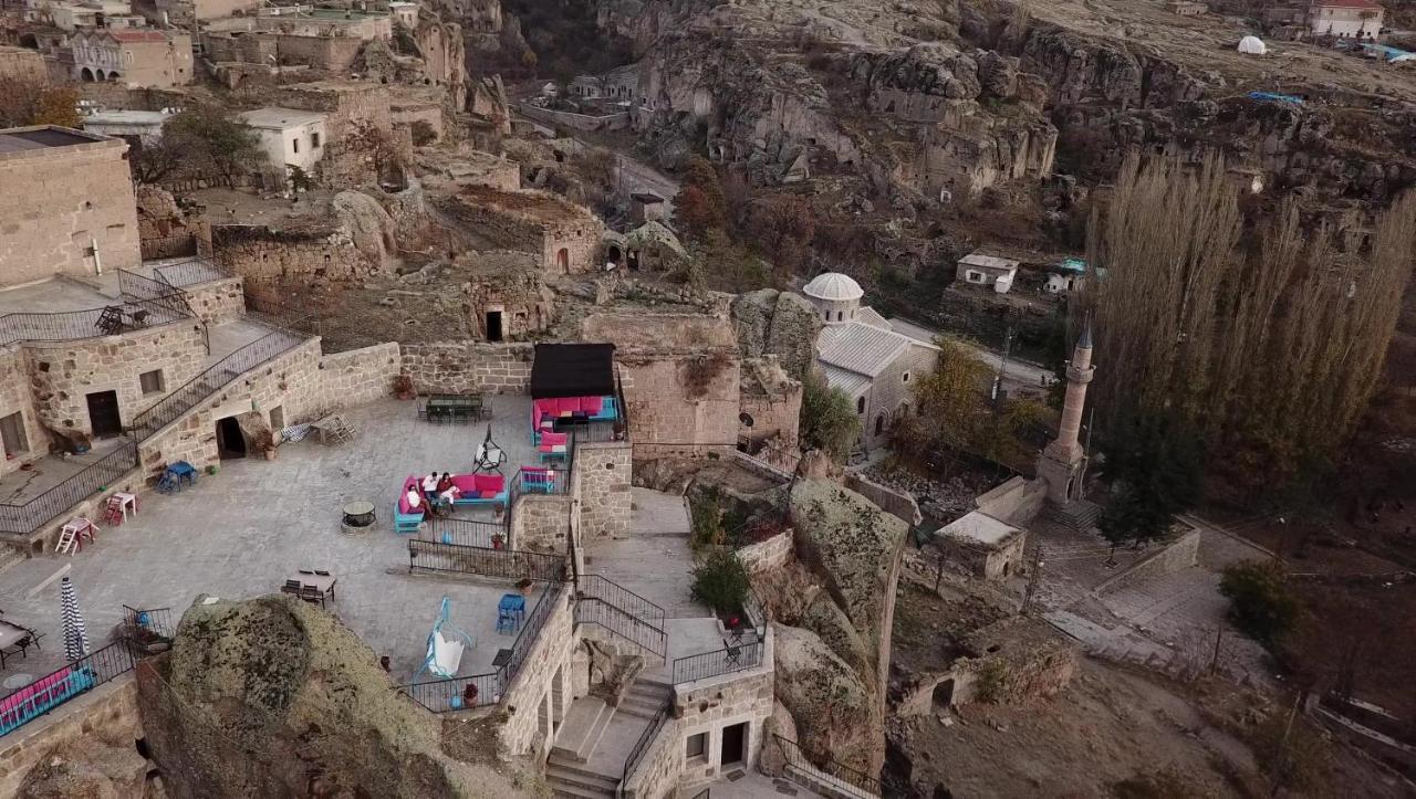 Kapadokya Ihlara Konaklari Antik Gelveri Konagi Guzelyurt Buitenkant foto