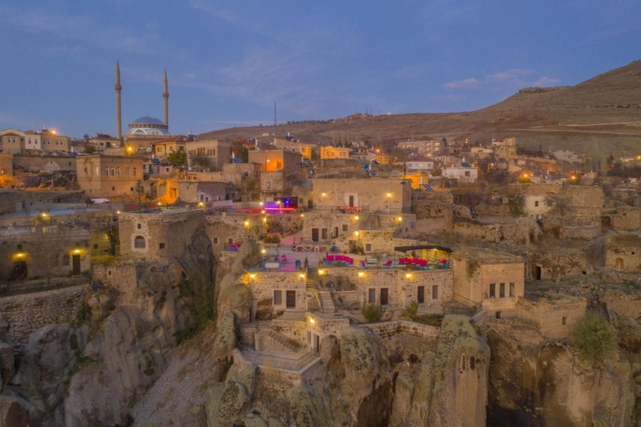 Kapadokya Ihlara Konaklari Antik Gelveri Konagi Guzelyurt Buitenkant foto